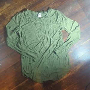 Old Navy Olive Green Long Sleeved Top